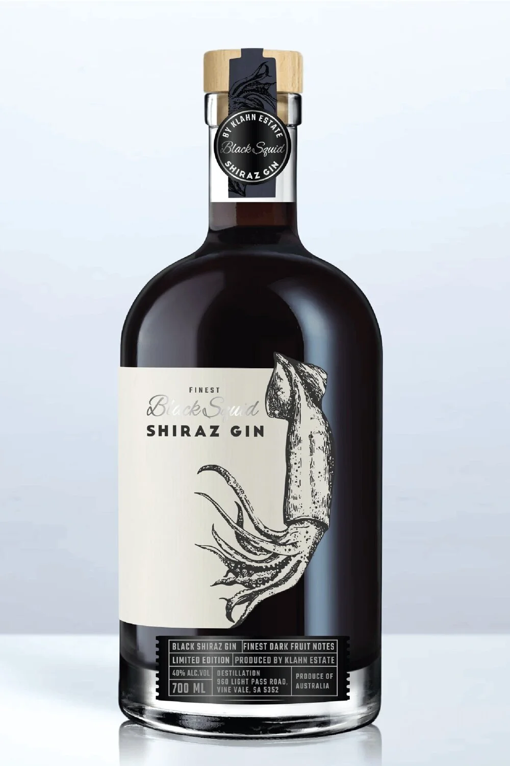 Black Squid Shiraz Gin